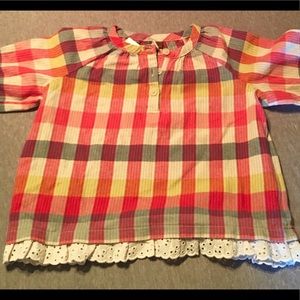 Tea Collection Plaid Shirt